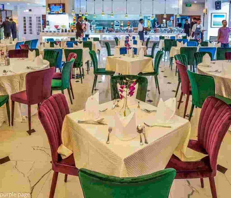 halal event seating layout